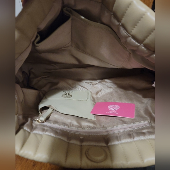 Authentic Vince Camuto Barb Tote (Biscotti) - Picture 8 of 13